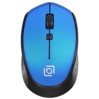 Мышь Oklick 488MW (черный/синий) фото 1